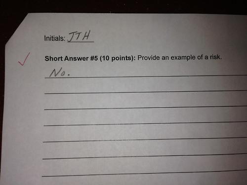 This kid will go far in life...