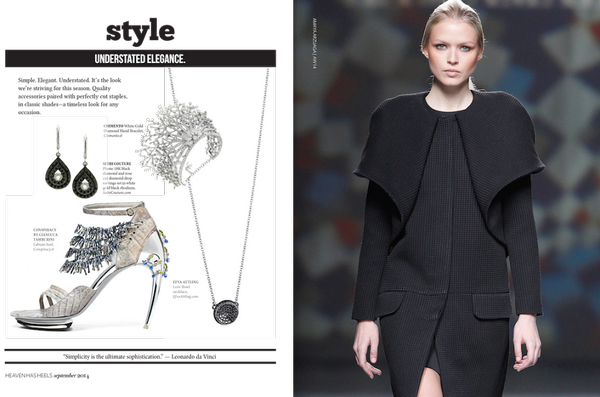 attlingnyc's tweet photo. Thank you @HHHeels for featuring #EfvaAttling in your 2nd anniversary #Fashion issue! It is an honor! http://t.co/q6XQdqgClR