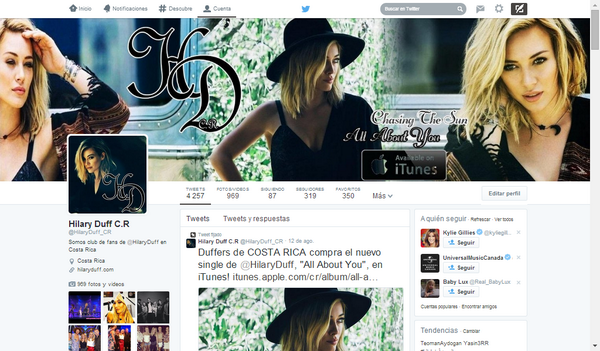 HilaryDuff_CR's tweet photo. Ya termine el nuevo diseño y hasta cambie las iniciales, espero les guste duffers! #TeamDuff #HDCR http://t.co/IofA0hYfwj