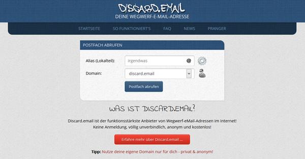 Wegwerf email Wegwerf email