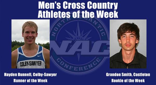 nacathletics's tweet image. #NACmxc: Hayden Bunnell @CSCAthletics Runner OW and Grandon Smith @CastletonSports Rookie OW bit.ly/1BnIB67