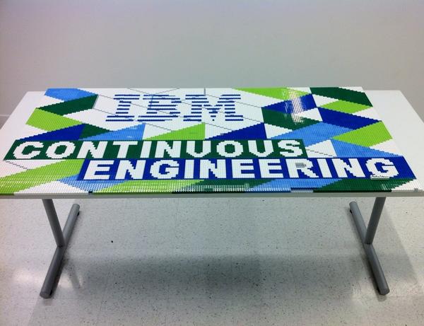 merrymorse's tweet photo. If you said, wow, look at this cool sign built out of Legos, you'd be right! Made at #IBMCambridge http://t.co/QjO1KawpB5