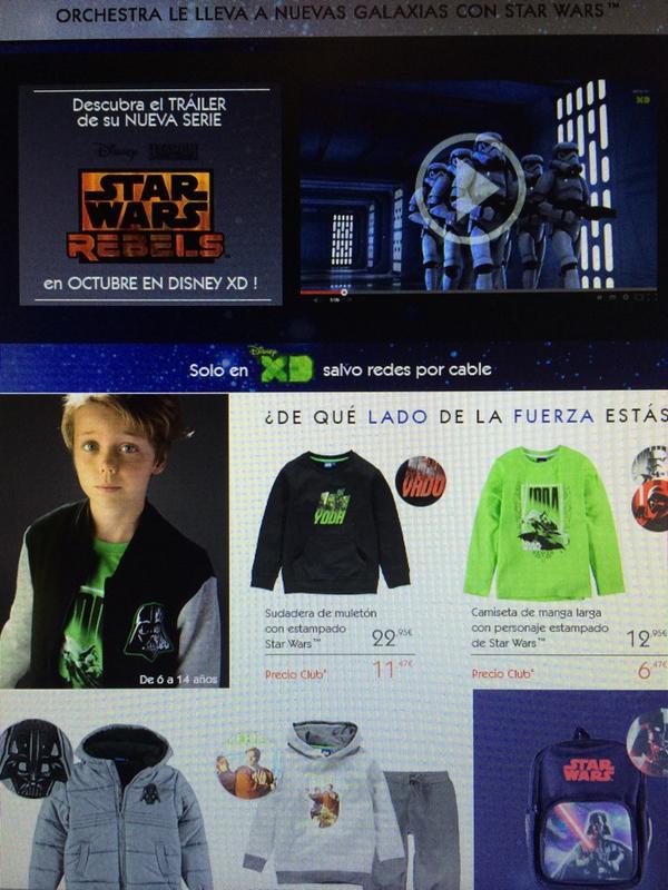Tiendas Orchestra.
<a href="/starwars/">Star Wars</a> #rebels