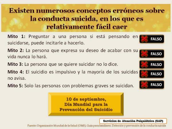RemyIps's tweet photo. El 10 de septiembre,día mundial para la prevención del suicidio,problemática que afecta la #SaludMental y entorno http://t.co/j241u1VIzB