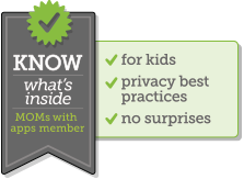Because we care about #privacy we are a “KNOW what’s inside” member. Learn more at momswithapps.com