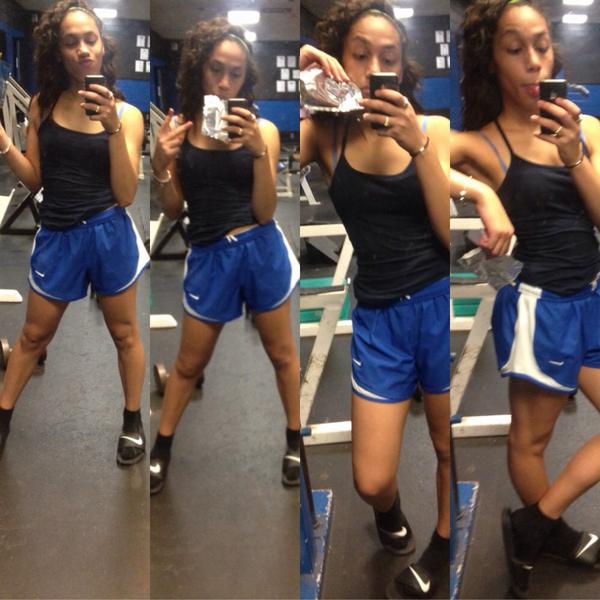 KaylaLynxo's tweet image. #afterpractice🏃
