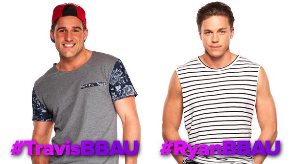 Channel9Reality's tweet photo. RETWEET if you’re Team #TravisBBAU and #RyanBBAU! #BBAU http://t.co/UVW7tQJky2