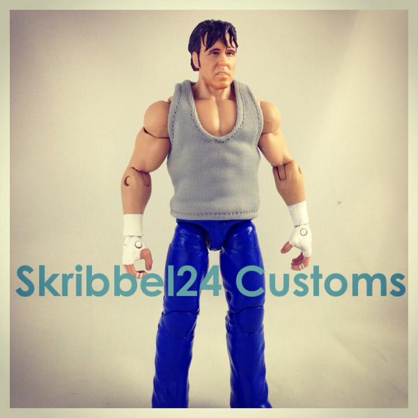 custom dean ambrose figure