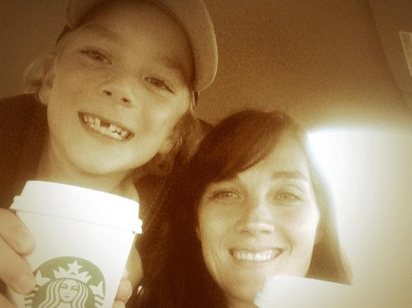 HOHPhoto's tweet photo. Starbucks date with my fave boy #PSL #hotchoc #chillyday #sobadforme http://t.co/aG2oKDppJi
