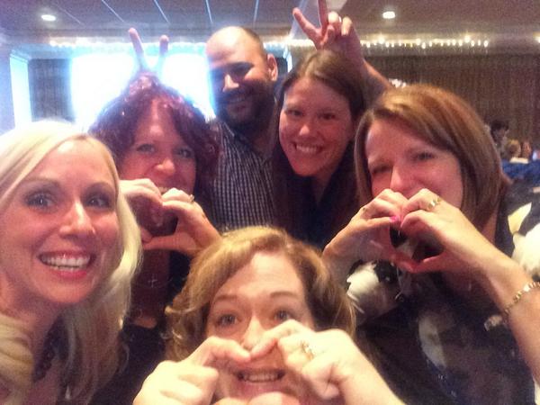 cindy__mackey's tweet photo. MWA Socials conference!! We heart you! http://t.co/Dk7oonJfoL