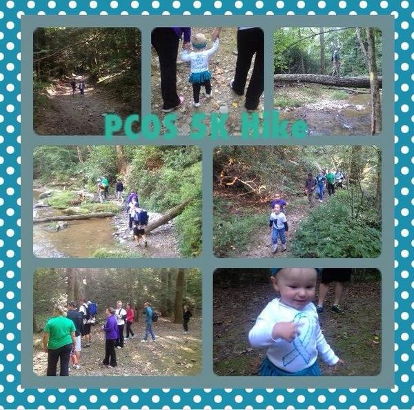 PCOS_Mom's tweet image. We had a 5k #PCOS Awareness hike, how are you spreading awareness this month? #TeamTeal #MoreThanBoobs