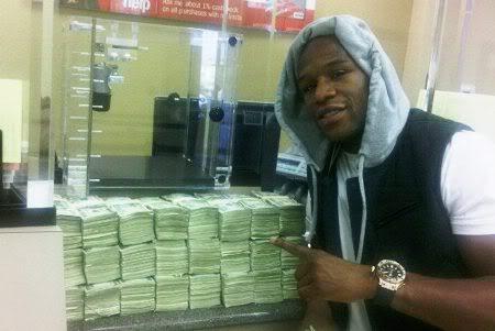 shitcelebshave's tweet image. Floyd Mayweather's Money