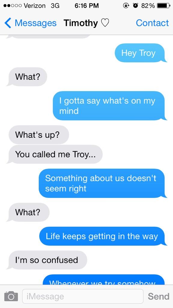 Tweet Like A Girl on Twitter: \u0026quot;SHE TEXTED HER EX THE LYRICS TO GOTTA GO MY OWN WAY FROM HIGH 