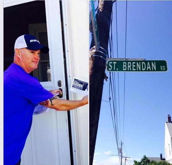 MartinJKeogh's tweet photo. Still working hard for your #VoteKeogh #Dottoday @IBEW2222 thx4your support @NewsaroundDot #mapoli #bospoli #GOTV thx http://t.co/Y8tM9w81ed