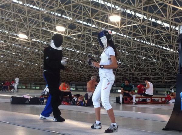 peruesgrima's tweet photo. Equipo nacional de esgrima en clases individuales en Festival Panamericano de México 2014 http://t.co/jGhzfaSEkM