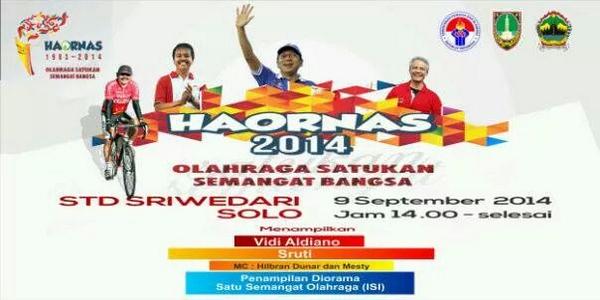 Hari Olahraga Nasional " Olahraga Satukan Semangat Bangsa "