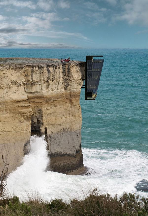 Het cliffhouse concept aan de #oostkust van #Australië! #Droomhuis of #nachtmerrie?