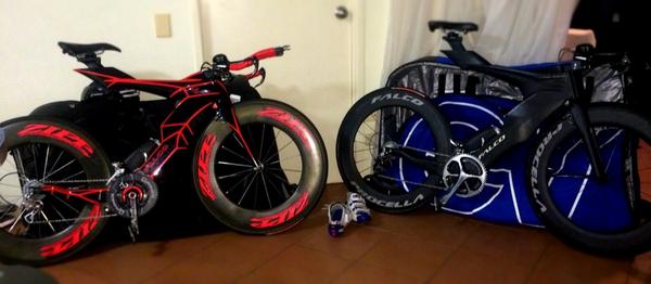 naturalpeej's tweet image. Just took these for a spin around Mooloolaba town centre in shorts n T-shirts #rollinginstyle #ironmantri #triathlon