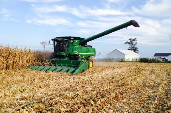 Great #harvest14 yields from @morcornhybrids & @DEKALBSeed with @nathanalpers & @rhode_ryan