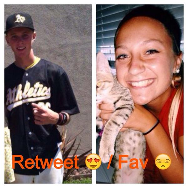PUSDMatches's tweet photo. Abbey Serio and Garrett Mitchel http://t.co/FjNCVN7cCx