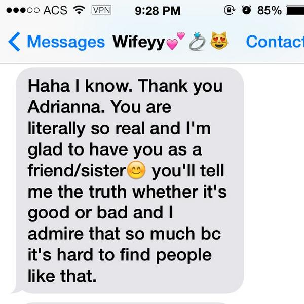 adriannatossaay's tweet photo. #softforyou 😌💕 @tiffanymichels http://t.co/Mj7sJt4abA
