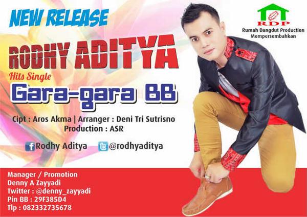 @rodhyaditya Rodhy Aditya hits Single Gara-Gara BB