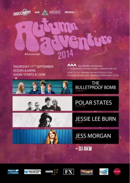 Looking forward to seeing <a href="/jessmorgan/">JessMorgan (MissAlways)</a> perform <a href="/AAA_London/">AAA</a>