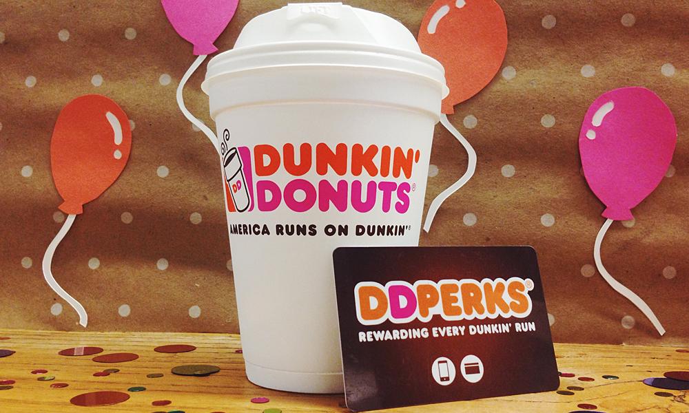 Dunkin' Donuts on Twitter "2DAY Only! Enroll in DDPerks w/ your