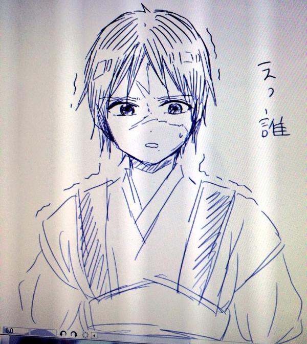 ショート白龍ちゃん可愛いんじゃね?!と思って描いたら誰だお前な結果になったけど、これは私の画力の問題だと思うので誰か描いてくれないですかね... 