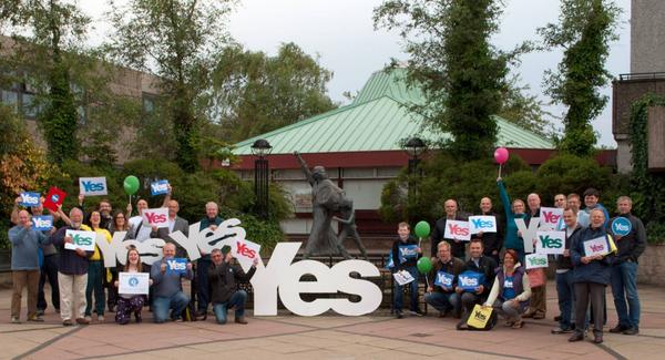 8 days to secure a #Yes win! Join your friendly team leafleting in Tranent tonight,6.30pm,Civic Square #activeYes