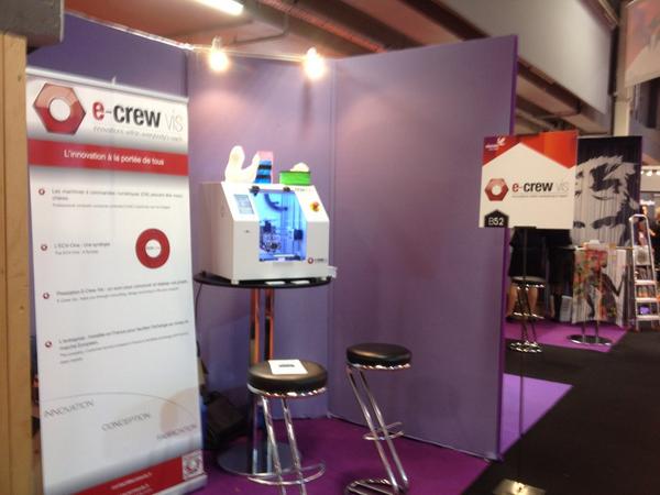 <a href="/eCrewVis/">E-Crew Vis</a> vous attend au stand B52 du salon VISCOM 2014, venez nous rencontrer ! @Magali_Viscom @3DHubs_FR