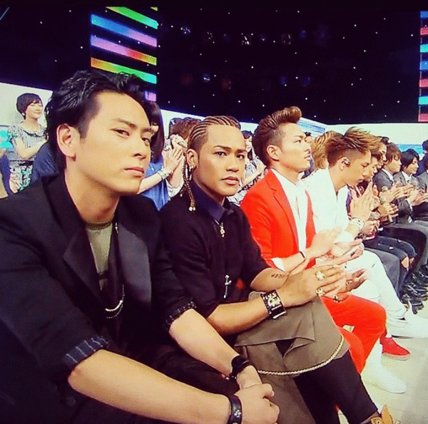 Mステ中、こっち見るELLY！笑 #三代目JSB