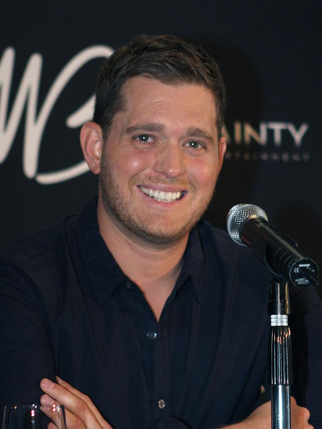 Happy 39th birthday, Michael Bublé, outstanding Canadian Grammy winning singer  "Hollywood" 