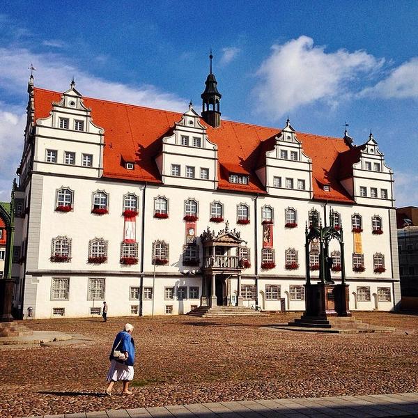 earthXplorer's tweet photo. exploring the historical city of #Wittenberg #germany #luthercountry http://t.co/rxIidFjz5O
