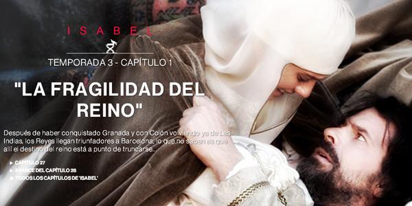 _MJennerCF's tweet photo. “@SerieIsabelFans: ¿Te perdiste el 1er capítulo de la tercera temporada?Aquí lo tienes: http://t.co/QfkiM4APBO http://t.co/pLKPkLQ4OZ”