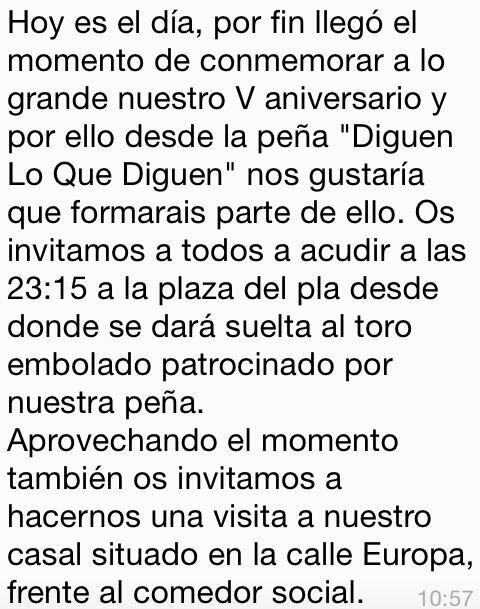 DLQDECA's tweet photo. Os esperamos en nuestro V aniversario @DLQDECA http://t.co/u4qVi8bFW2