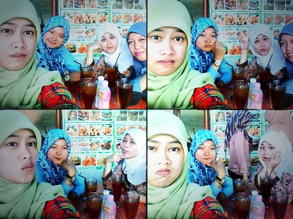 cittymarriyyah's tweet photo. Ehehe RT @DesiNci: Asik asik. "@maryanapuspita: Selfie dulu sebelum makan @DesiNci @cittymarriyyah @Rhiifebria 😄 http://t.co/iyvfFZFQ0L"