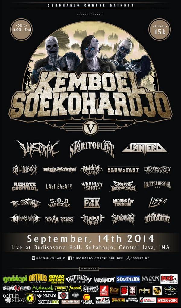 Silahkan berpesta bersama kami di hari minggu besok di kemboel soekohardjo 5 di gd budisasono sukoharjo