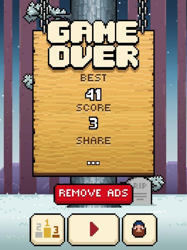 Luaskara's tweet image. Scored 41 in Timberman! You'll never beat me! #timbeeer -&amp;gt; itunes.apple.com/us/app/timberm…