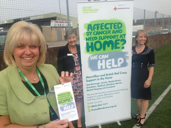 We're delighted to officially launch our support at home service with <a href="/macmillancancer/">Macmillan Cancer Support</a> in #Lincolnshire today