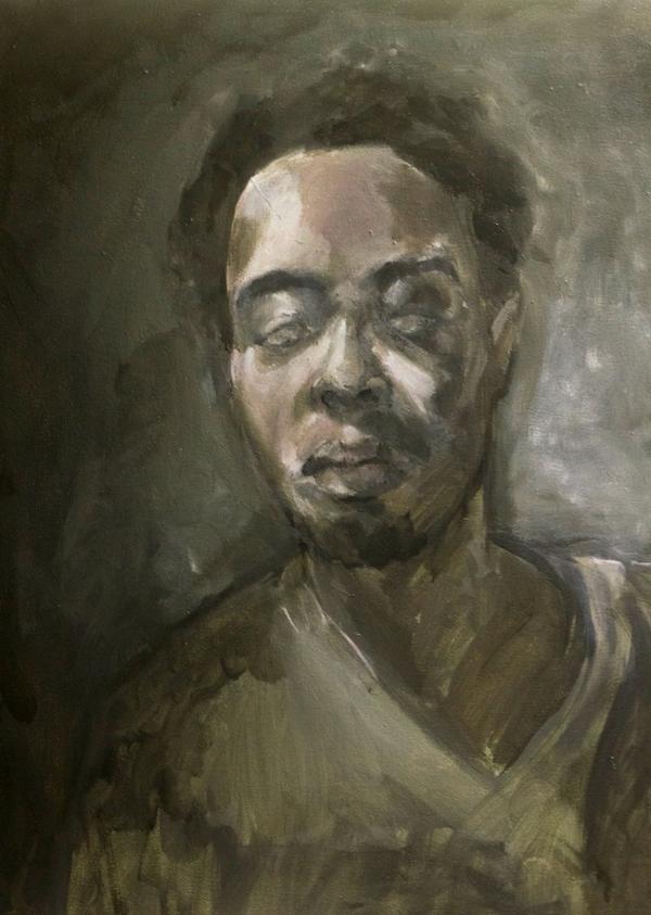 VigorGallery's tweet photo. "Self Portrait in Black Roman Earth"
@_sutcivnI http://t.co/V1x8RdTgJo