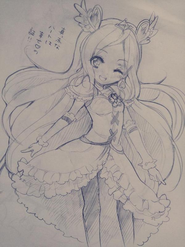 いつのか忘れたけどワンドロがパッションだったときに途中で諦めた落書きみつけた 