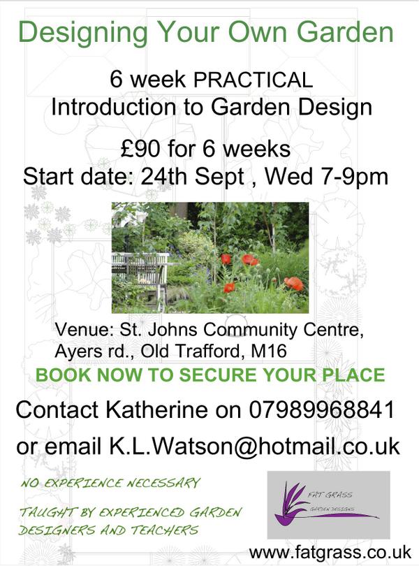 FatGrassDesign's tweet image. A garden design course for the uninitiated and/or terrified. Good fun and very practical fatgrass.co.uk