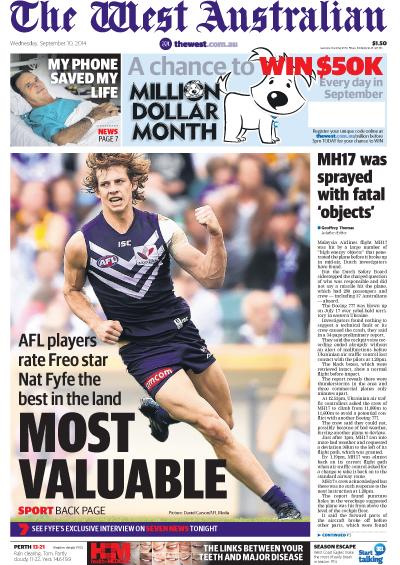 westaustralian's tweet image. In The West Australian tomorrow: