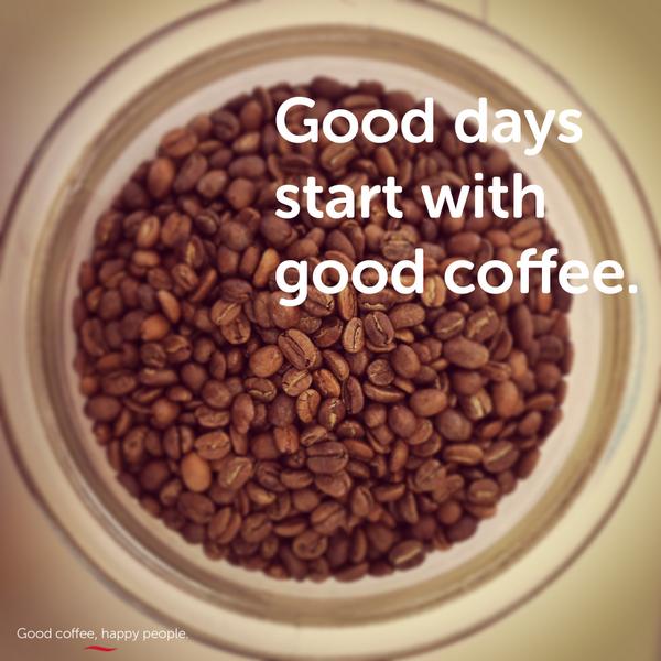 Happy Tuesday! #gooddays #goodcoffee #goodidea #koffie