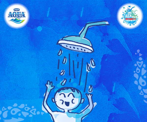 sehatAQUA's tweet photo. Tips hemat air sederhana yaitu jangan mandi terlalu lama &amp; gunakan shower. RT jika kamu sudah melakukan ini #DariKita http://t.co/iiZ59FxXko