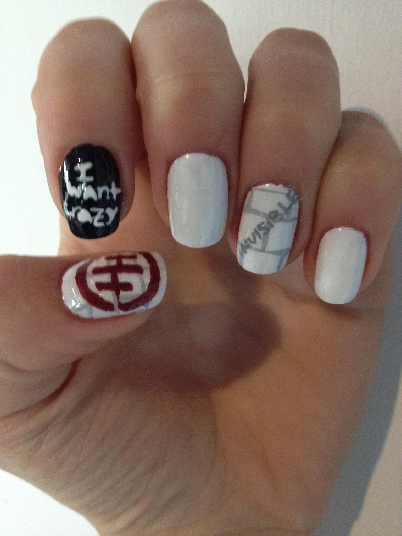 Happy birthday Here is some Hunter Hayes inspired nail art! Hope you have a wonderful day! 