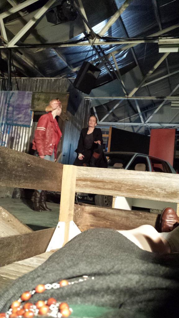 SimoneDobber's tweet photo. Tweeting live from the grave. @LoudTheatre #lifegoalachieved http://t.co/YyemECpyht