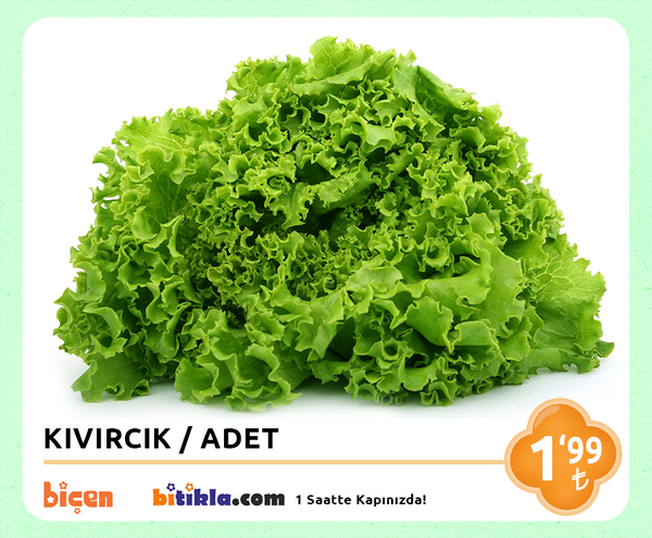 Bicenmarket's tweet photo. #Manav Reyonumuzda Bugün; #Kıvırcık Adet 1,99₺ Ayrıca #Bitıkla http://t.co/Cy7qXxiVzt 'la 1 Saatte kapınızda. http://t.co/GL81R8y2NZ