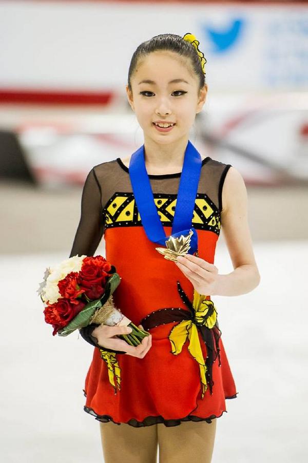 riedell_ice's tweet photo. Good luck to Riedell’s Sarah Tamura & Lauren Collins at #ISUJGP Japan this week! Sarah won novice gold at #CTNSC14! http://t.co/YekzyFkNqL